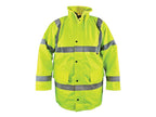 Hi-Vis Yellow Motorway Jacket - XXL (52in)