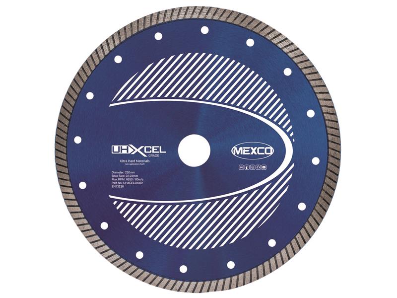UHXCEL Ultra Hard Materials Diamond Blade 400 x 25.4mm