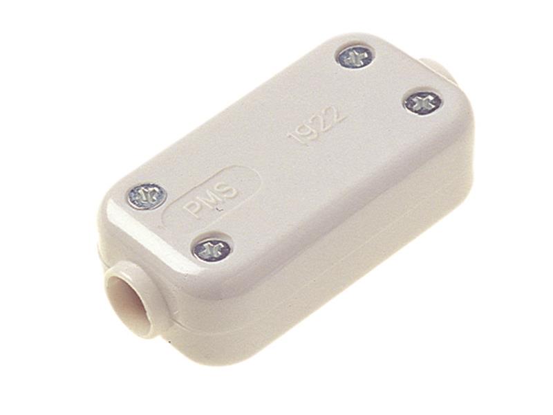 2 Terminal Fixed Connector 5A White                                             