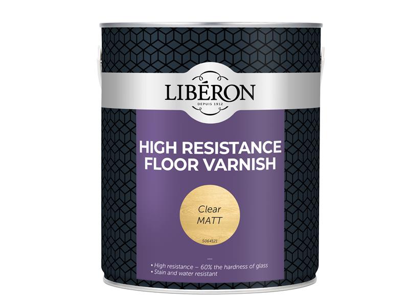 High Resistance Floor Varnish Clear Satin 2.5 litre