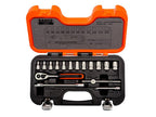 S160 1/4in Drive Socket Set, 16 Piece                                           