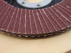 Aluminium Oxide Flap Disc 125 x 22mm Mixed Grit (3 Pack)