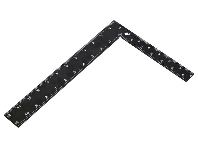 Black Steel Roofing Square 200 x 300mm (8 x 12in)                               