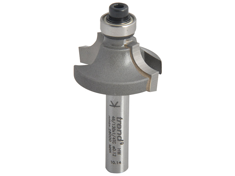 46/150 x 1/4 TCT Bearing Guided Ovolo & Round Over 12.7mm Radius