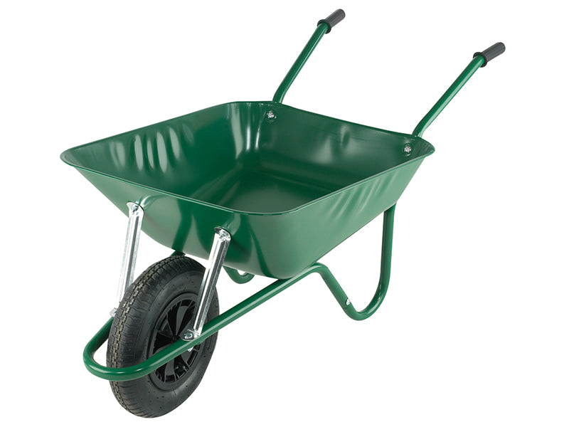 Boxed 85L Galvanised Easi-Load Builder's Wheelbarrow