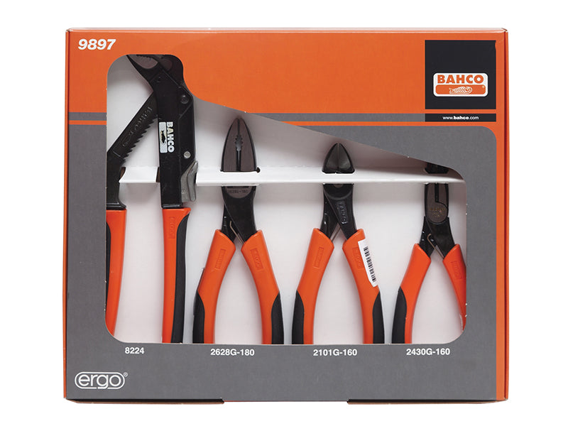 9897 Plier Set, 4 Piece                                                         