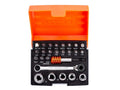 2058/S26 1/4in Drive Ratchet Socket Set, 26 Piece                               