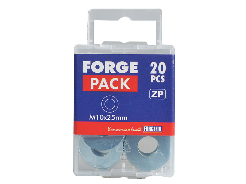 Flat Penny Washer ZP M8 x 50mm ForgePack 6