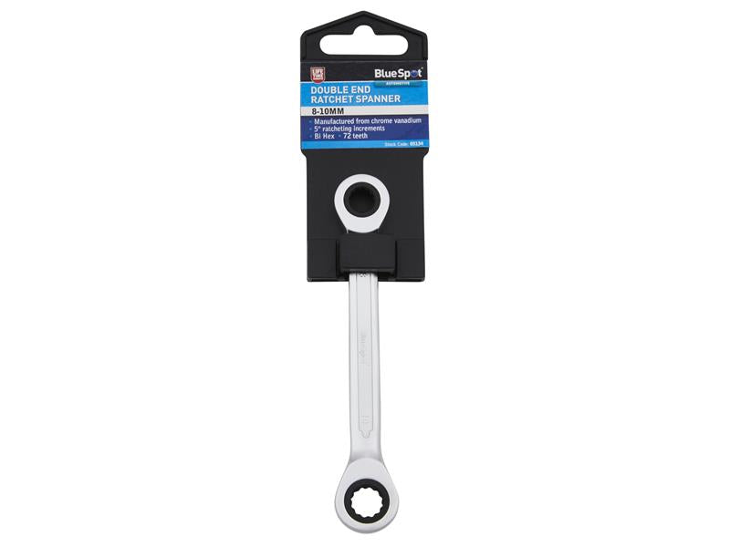 Double End Ratchet Spanner (8-10mm)                                             