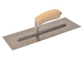 MXS1SS Plasterer's Finishing Trowel Stainless Steel Wooden Handle 11 x 4.1/2in