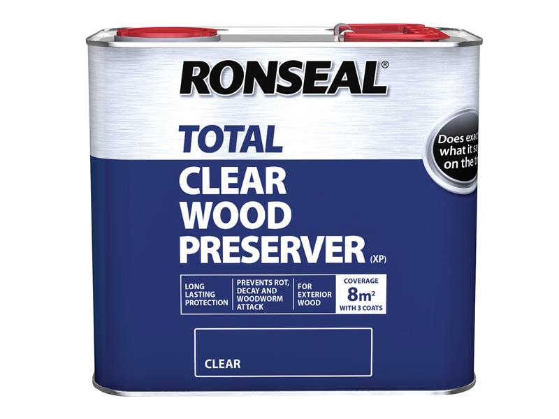 Trade Total Wood Preserver Light Brown 5 litre