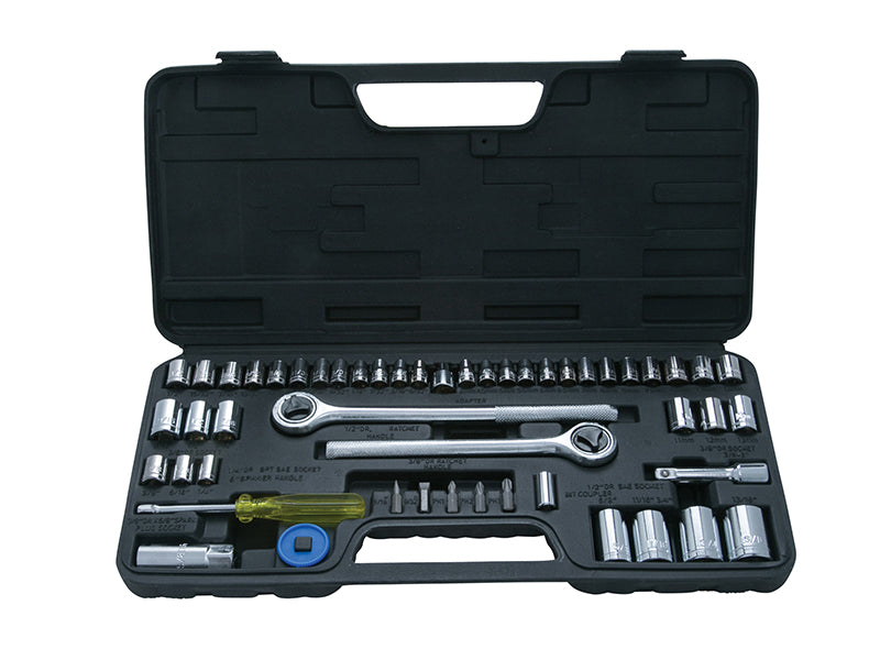 Mixed Drive Socket Set, 52 Piece                                                