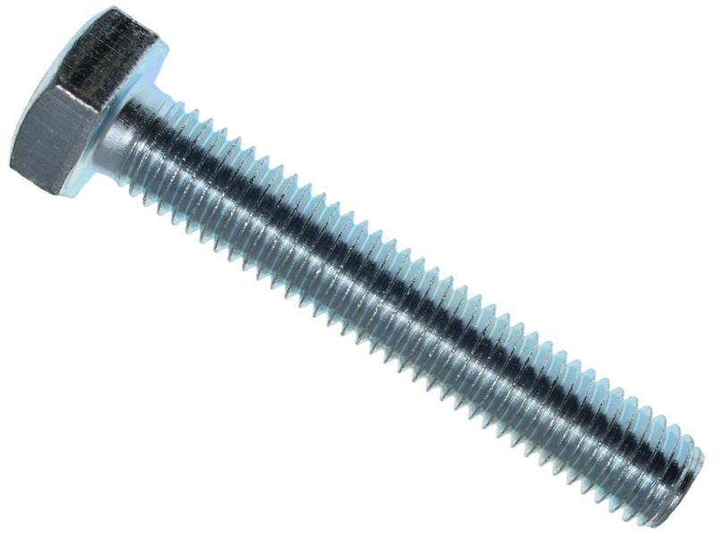 High Tensile Set Screw ZP M8 x 90mm (Box 100)