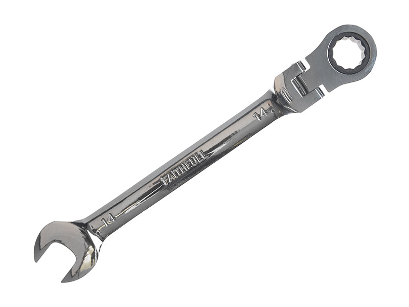 Ratchet Combination Spanner Flex Head CV 14mm                                   