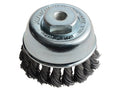 Knot Cup Brush 125mm M14x2.0, 0.50 Steel Wire*