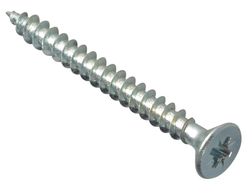 Multi-Purpose Pozi Compatible Screw CSK ST ZP 5 x 90mm Box 100