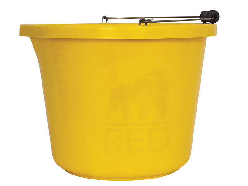 Premium Bucket 14 litre (3 gallon) - Yellow                                     