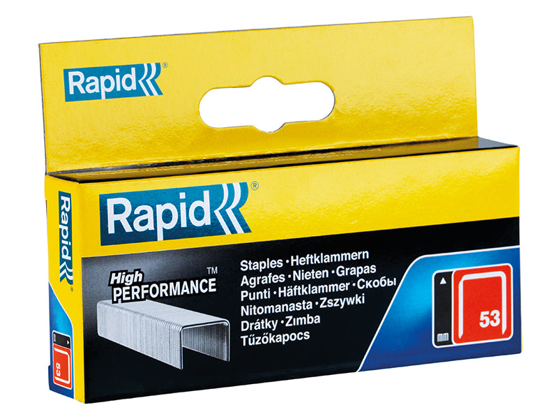53/8B 8mm Galvanised Staples (Box 5000)