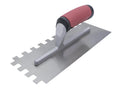 13mm QLT Square Notched Trowel, Soft Grip Handle