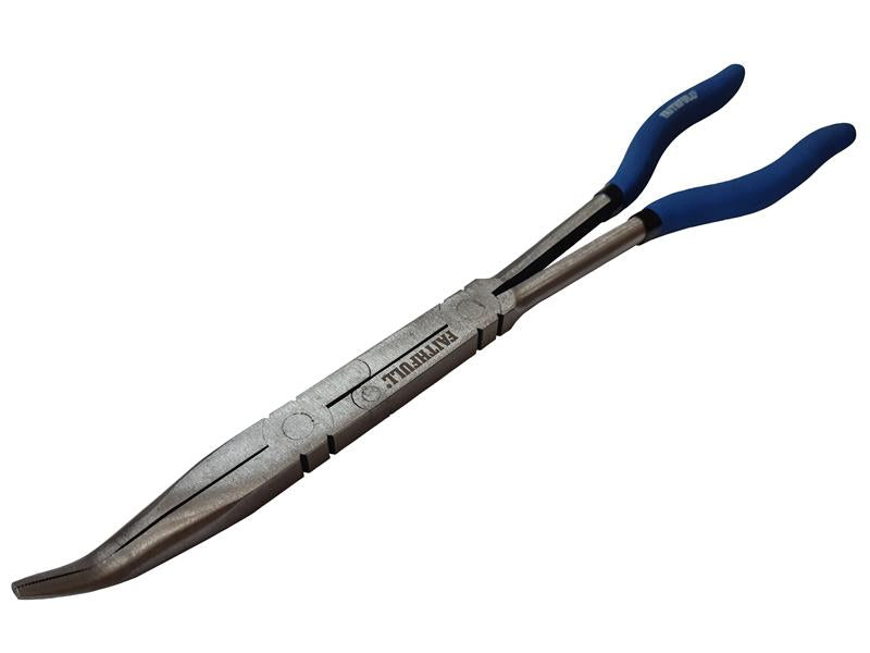 Long Reach Bent Nose Pliers 335mm (13in)                                        