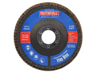 Aluminium Oxide Flap Disc 125 x 22mm Mixed Grit (3 Pack)