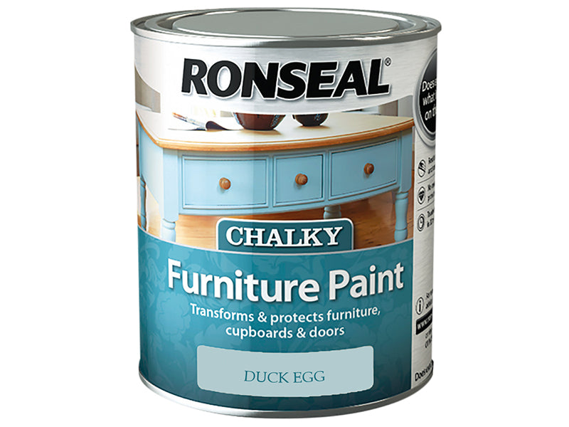 Chalky Furniture Paint Vintage White 750ml