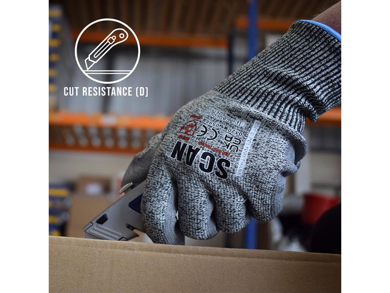 PU Palm Cut D Gloves - XL (Size 10)