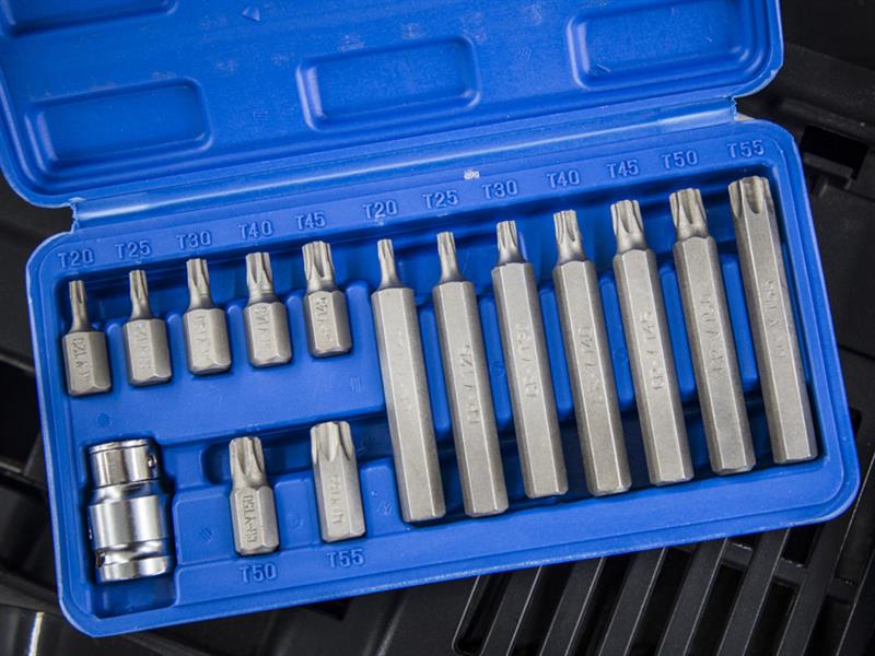 TORX Bit Set, 15 Piece                                                          