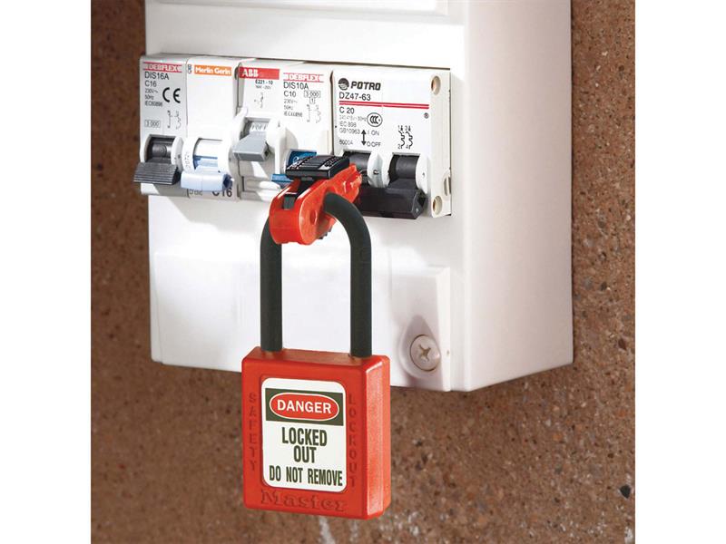 Lockout Padlock – 38mm Body & 6mm Hardened Steel Shackle