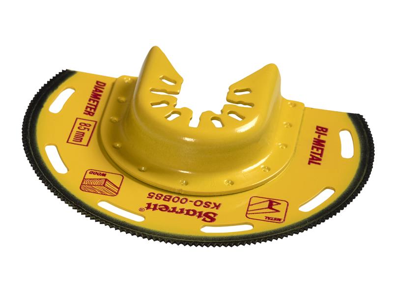 KSO-00B85 Semi-Circle Bi-Metal Oscillating Blade 85mm