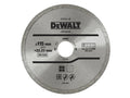 DT3711 Continuous Rim Diamond Cutting Disc 115 x 22.23mm                        