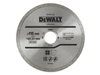 DT3711 Continuous Rim Diamond Cutting Disc 115 x 22.23mm                        