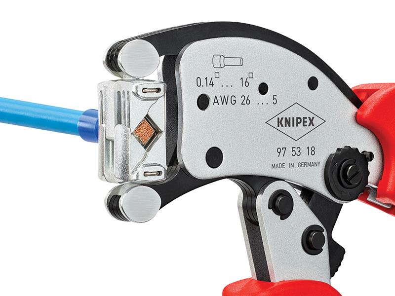 97 53 18 Twistor16® Self-Adjusting Crimping Pliers 200mm                        