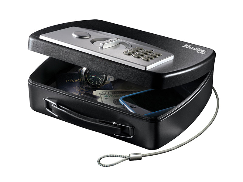 Portable Digital Safe with Cable