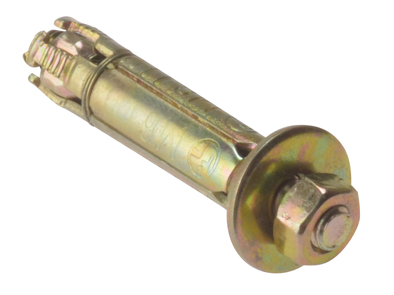 Masonry Anchor Bolt Projecting ZYP M8 x 80mm Bag 10