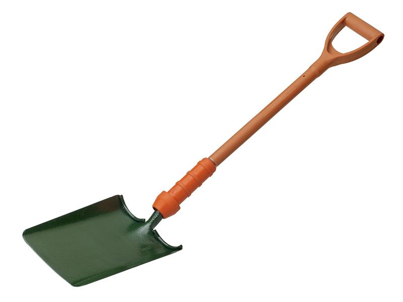 Insulated Treaded Taper Mouth Shovel                                            