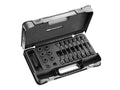 6-Point Stubby Impact Socket Set 1/2in SQDR, 23 Piece                           