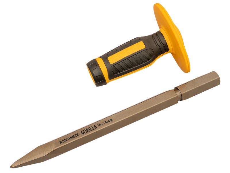 GORILLA® Concrete Pick with Non-Slip Hand Guard 4 x 279mm (5/32 x 11in)