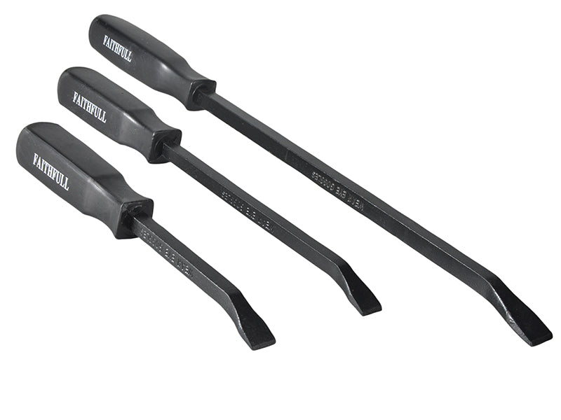 Mechanic's Pry Bar Set, 3 Piece 210, 300 & 450mm                                