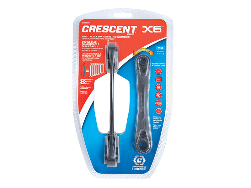 X6™ Ratcheting Spanner Set, 2 Piece