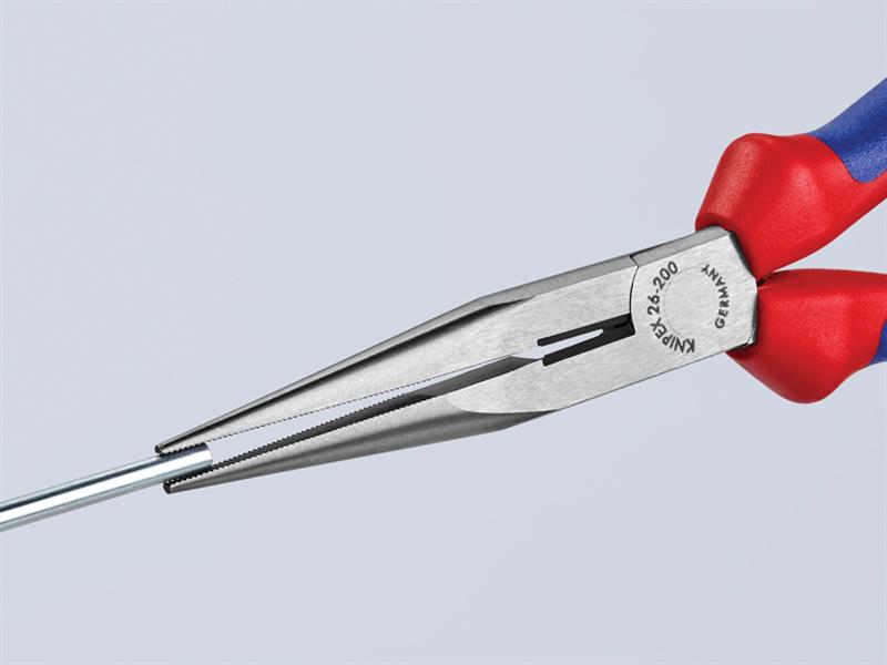26 12 200 Snipe Nose Side Cutting Pliers Comfort Handles 200mm (8in)            