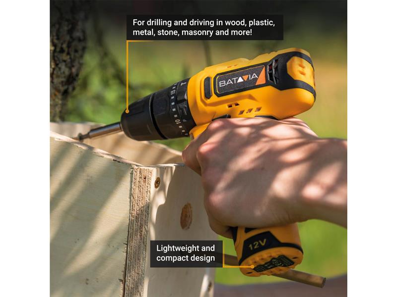 FIXXPACK Combi Drill 12V Bare Unit                                              