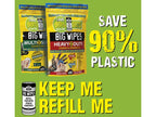 Big Wipes Heavy-Duty PRO+ Wipes Refill Pouch of 100                             