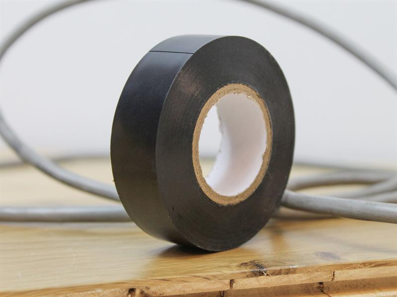 PVC Electrical Tape Black 19mm x 20m                                            