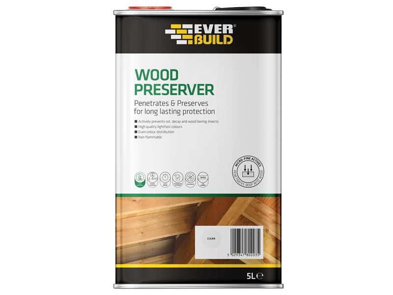 Wood Preserver Red Ceda 5 litre