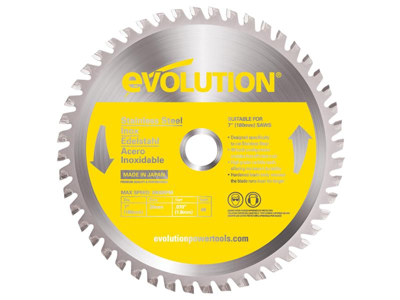 Stainless Steel Cutting Circular Saw Blade 230 x 25.4mm x 60T