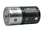 C LR14 Alkaline Batteries 6200 mAh (Pack 2)