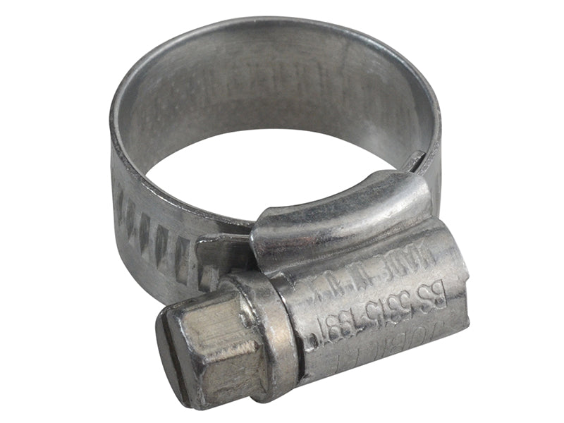 M00 Zinc Protected Hose Clip 11 - 16mm (1/2 - 5/8in)