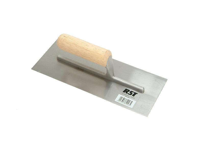 Plasterer's Finishing Trowel Grade B Banana Wooden Handle 11 x 4.1/2in
