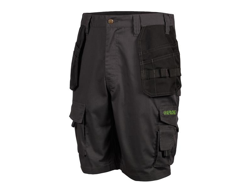 Grey Rip-Stop Holster Shorts Waist 40in